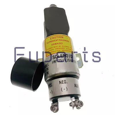 12V Shut Down Solenoid 1700-2530 1751-12E6U1B1S1A For Woodward Engine • $111.13