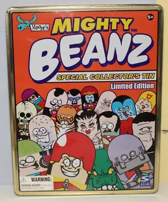 Mighty Beanz Special Collectors Tin Limited Edition 10 Beans & Track In Box '04 • $28