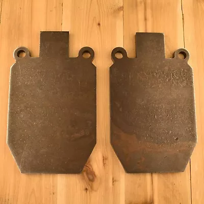 1/2  AR500 Steel 7 X12  IDPA Body Shooting Targets Set Of TWO • $79.86