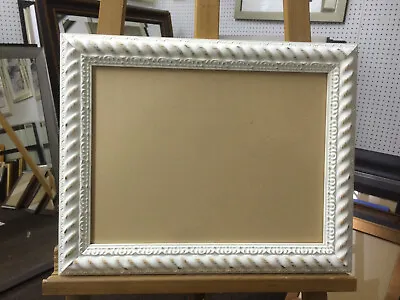 48mm SHABBY CHIC STYLE WHITE AND GOLD PHOTOGRAPH/PICTURE/CERTIFICAT FRAMES (AJ5) • £162.99