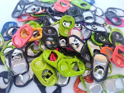 $12.99 • Buy 100 Monster Tabs  Assorted Colors Energy Drink Promos Crafts