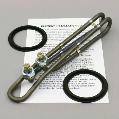 $39.90 • Buy Hot Tub Heater Element Spa Heating Coil 5.0kw TITANIUM 9.9  230/115V Gaskets NEW