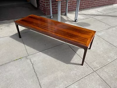 Rosewood Coffee Table Danish Modern 1960's • $950