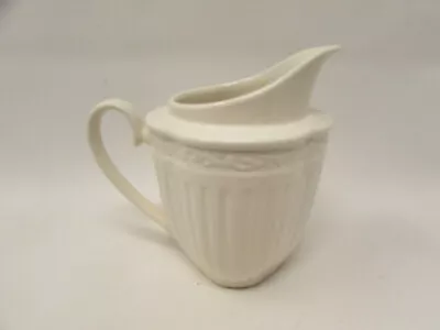 Italian Countryside (Stoneware) Mikasa  All Cream Ribbed Scrolls Creamer B108 • $10.77