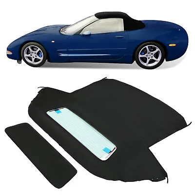 Convertible Soft Top & Heated Glass Window  Fits For Corvette C5 1998-2004 • $279.50