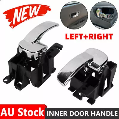 $18.95 • Buy Pair Inner Door Handle For Nissan Pathfinder R51/Navara D40 05~13 Front / Rear
