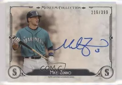 2014 Topps Museum Collection Archival Auto /399 Mike Zunino #AA-MZ Auto • $3.99