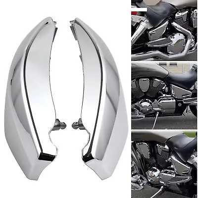 2 Pcs Chrome Side Battery Cover For Honda VTX 1300 2003-2009 2004 2005 2006 2007 • $34.98