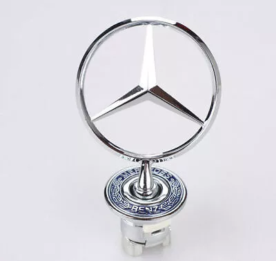 Bonnet Hood Emblem Standing Badge Fit For Mercedes Benz W124 W202 W203 W208 W210 • $14.59