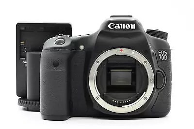 Canon EOS 70D Digital SLR 20.2MP Camera Body #509 • $340.42