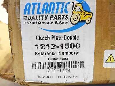 Clutch Pressure Plate Double For Massey Ferguson 2200 Forklift 202135 Indust/C • $195