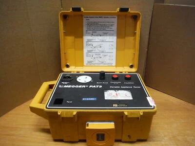 £80 • Buy Megger PAT3 Portable Appliance Tester - Untested (G2)