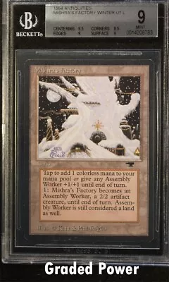 Antiquities Mishra's Factory Winter   9  (8783) Magic MTG • $1092