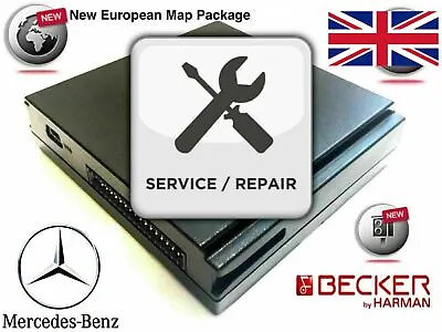 REPAIR SERVICE Becker Map Pilot Mercedes Benz GPS Navigation Module • £88