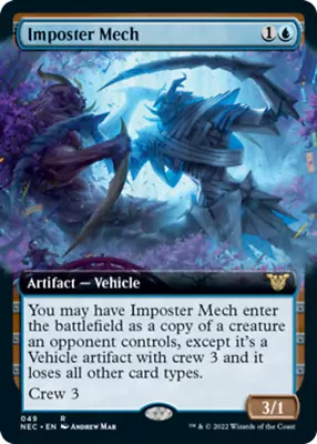 1 X Imposter Mech - Extended Art - Commander: Kamigawa: Neon Dynasty - NM-Mint - • $5.47