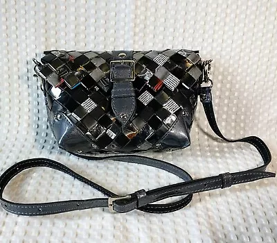 Nahui Ollin Women's Purse Handbag Bag S Coated Candy Wrappers Crossbody Upcycle  • $12.99