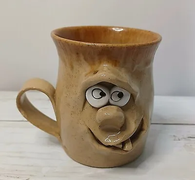 Pretty Ugly Pottery Ugly Face Studio Pottery Mug Vintage • £4.99