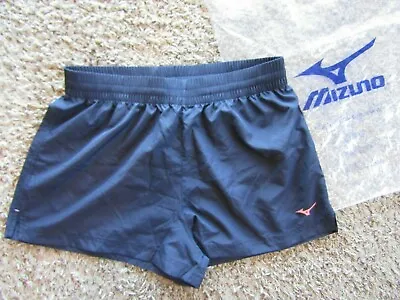 NWT Mizuno New Runner Escuro Navy Blue Elastic Waist Shorts Women's Size Petite • $5.99