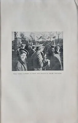 1914 Ww1 German Army Print Clothed In Neat & Practical Field Uniforms • $81.14