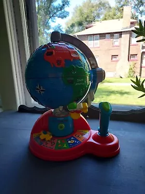 VTech Fly And Learn Globe Gently Used Includes Batteries Fun Educational Toy • $15