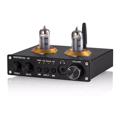 $79.99 • Buy 6K4 Vacuum Bile Tube Preamplifier OP AMP AUX Bluetooth 5.0 USB RCA HIFI Stereo