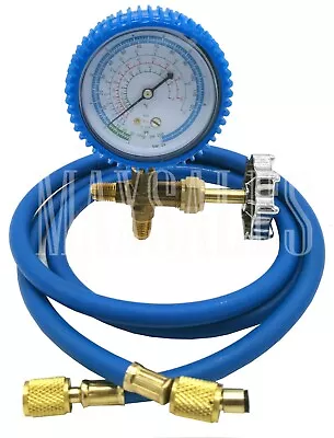 Single Manifold Gauge 4 Testing Charging Auto Home Air Conditioner • $19.99