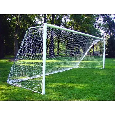 4  Round Aluminum Soccer Goal - 6'6 X18'6  • $1677