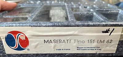 #1 AMR Maserati Tipo 151 LM 1962 1/43 Metal KIT McM Fs • $116.89