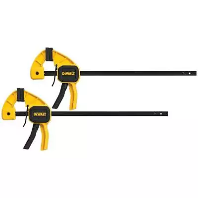 $26.09 • Buy DeWALT DWHT83158 12  Medium Trigger Woodworking Bar Clamps - 2 Pack