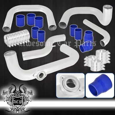 For 94-01 Integra B16/B18 Turbo Intercooler Bolt On Piping Kit + Couplers Clamps • $135.99