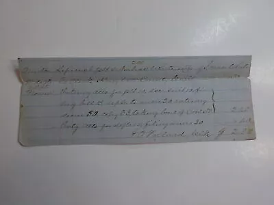 Antique Document 1862 King William County Virginia Civil War Confederate Era VTG • $5.50