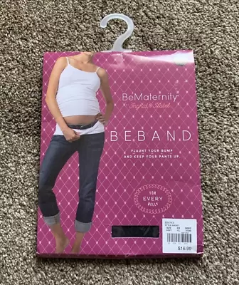 NEW Maternity BeBand Ingrid And Isabel Black - Size M/L - Support Belly Band • $12.99