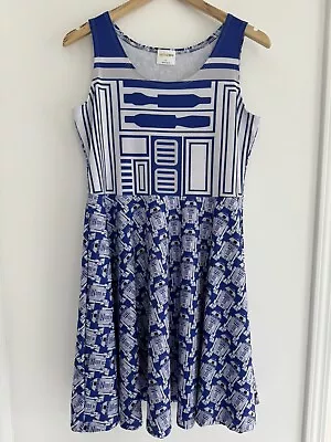 Arts Cow Artscow Star Wars R2D2 Droid Dress Sleeveless Stretch NWOT XL Cosplay • $25