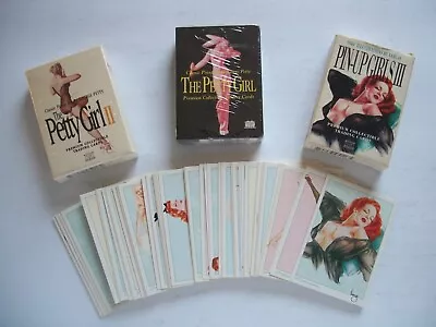 🌟 1995 Petty & Vargas Pinup Card Sets Lot 🌟 Sealed Esquire Art Calendar Girl • $24.95