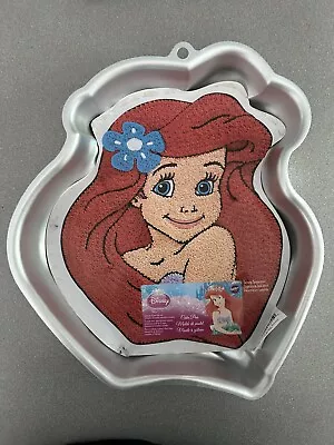 Disney Cake Pan Ariel The Little Mermaid Wilton 2105-4355 • $12