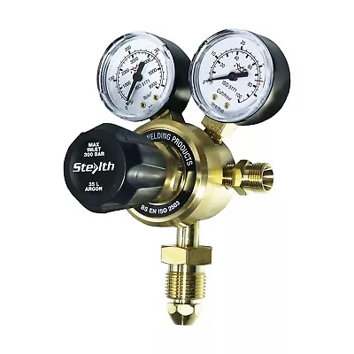 Argon / CO2 Gas Regulator For MIG TIG Welding Single Stage 2 Gauge 35 LPM • £31.99