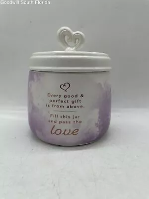 Precious Moments #191443 Ceramic Dropping Over For Christmas Cookie Jar • $19.99