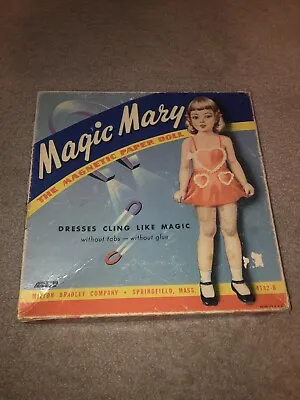 Vintage Magic MARY Magnetic Paper Doll 1950s In Original Box • $15.99