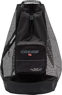 Cressi Roatan Mesh Backpack 95 Liters Medium Bag Black • $79.95