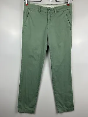 J. Crew Pants Womens 2 Broken In Weathered Waverly Chino City Fit Light Green • $12.12