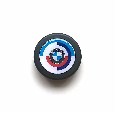 BMW Motorsport Roundel Blue Vintage Steering Wheel Horn Button Momo Omp Sparco • $25.32