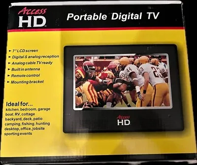 New Open Box 7  LCD Access HD PTV7000 Portable Digital TV • $51.99