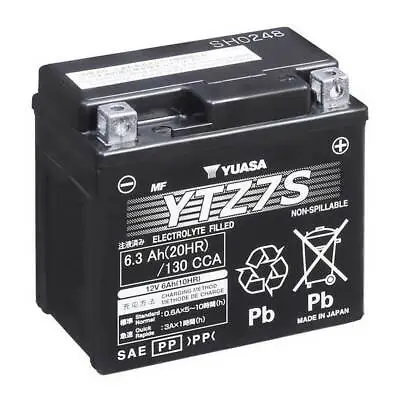 Yuasa YTZ7S Battery - 12V • £160.99