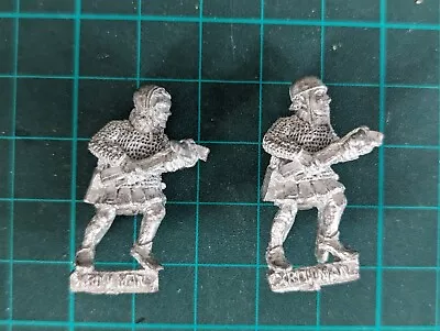 Warhammer Bretonnian Crossbow Men-at-arms Bandits X2 Feudal Metal Citadel OOP • £9.99