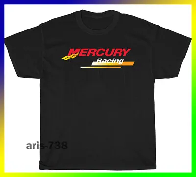 New Shirt Mercury Racing Logo Heavy Cotton T-shirt Size S-5XL • $20