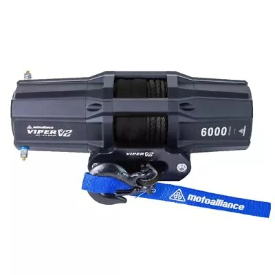 Viper 40 Feet Winch 6000 Lb Black With Mount For Polaris RZR Pro XP 2020-22 • $479.98