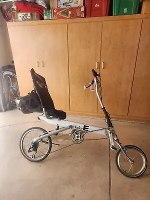 Bike E RX Recumbent Bicycle 21 Speeds Silver - Preowned • $280