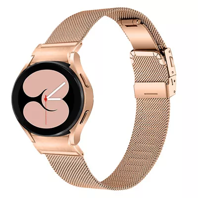 Milanese Quick Release Metal Band Strap For Samsung Watch 4/5/6 40/44/43/45/47mm • $22.01