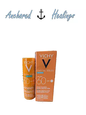 Vichy Capital Soleil SPF60 Mexoryl XL UVA UVB Protection Face Stick 9grams • $19.02