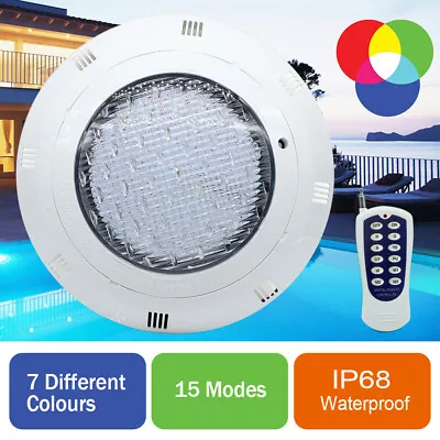 AC12V RGB LED Pool Light IP68 Waterproof With Remote For Inground Swimming Pool • $40.85